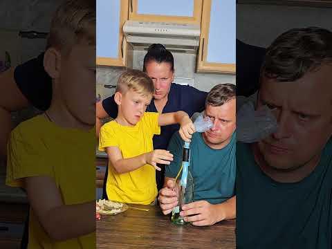 How to remove a cork🍾🤣#fannyvideo #foryou #fyp #viral #humor #family #memes #fy #comedy #meme #son