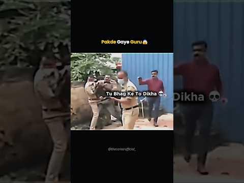 Brave policeman 🇮🇳😱 #respect #soldier #police #brave #india #shorts #short