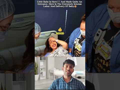 Natural Normal Mother Delivery Newborn Cute Baby Birth Vlog Respect Mom Pain Can't Explain  😊#shorts