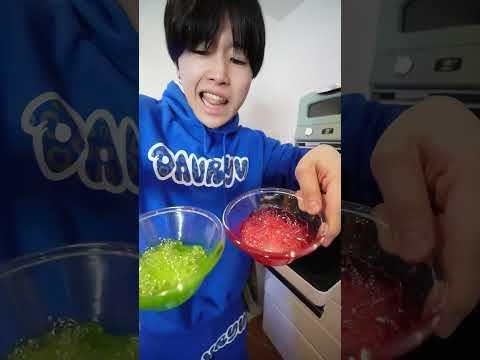 食べれるシャボン玉作ってみた！！