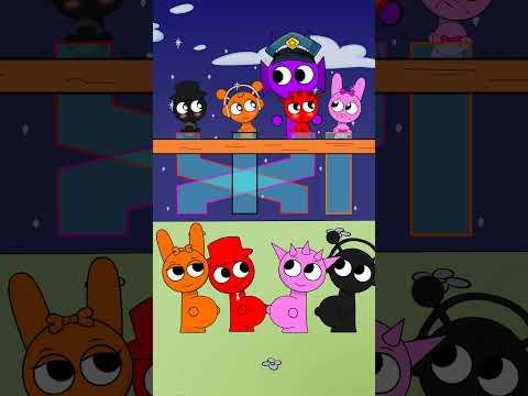 NEW Colour Match Puzzle Challenge | Incredibox Sprunki #incredibox