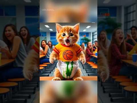 नन्ही बिल्ली ने की पॉटी 😭💔 #shorts #cat