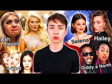 CO SE ZASE DĚJE: Selena, Hailey a Justin, Ash Trevino, Diddy + Kanye + North, K-POP a Nová Sněhurka!