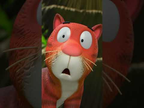 The Orange Cat Rescued the Clumsy Witch! 🧙 | Shorts