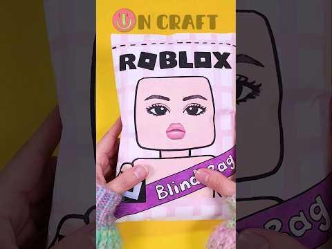 Roblox Sanrio Outfit Blind Bag #mymelody  #asmr #blindbag #papersquishy  #roblox #blindbox