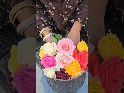 Roses harvesting in my garden #roses #mygarden #harvesting #gardening #shortvideo #ytshorts