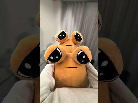 Two Big POUs 😤 best gift ever! #plushtoys #plushies #bigpou