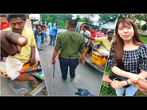 কমলাপুরে হেনস্তার স্বীকার জাপানিজ সুন্দরী। বিপাকে পড়লেন ভাষা না জানার কারনে।