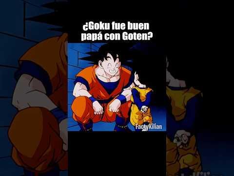 ¿Goku fue buen papá con Goten? #DragonBallZ