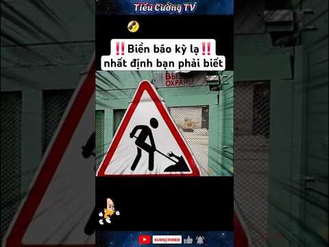‼️Những biển báo ký hiệu kỳ lạ nhất định bạn phải biết khi nhìn thấy‼️ #shorts