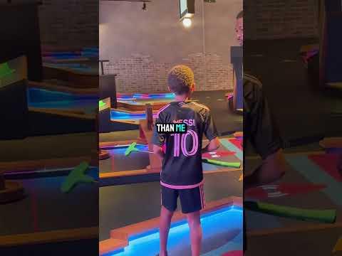 i hate mini golfing...