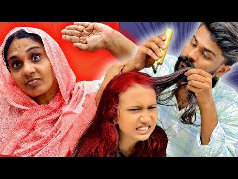 Zaiba ഉമ്മനെ ചതിച്ചു 😳 Zaiba HAIR COLOURED 😱
