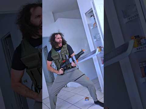 Trying out some new weapons