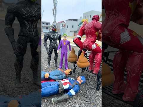 Ironman,Haley Quinn vs Joker,Venom No & Yes | Marvel Toys