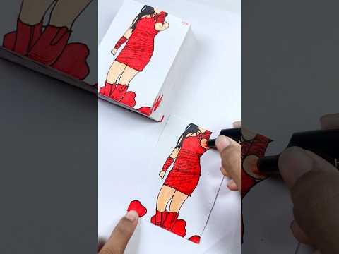 Mere Ho Mere Tum #bollywood #dance #tranding #song #flipbookanimation #artwork  #viralshorts #short