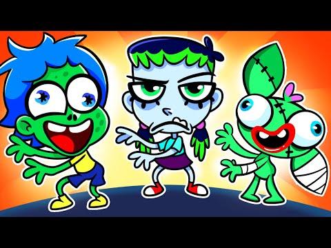 Zombie Dance + More Kids Songs & Nursery Rhymes | Chaka Kids 💛