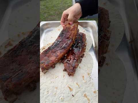 Дружина показала як готувати ребра на углях🔥🔥🔥