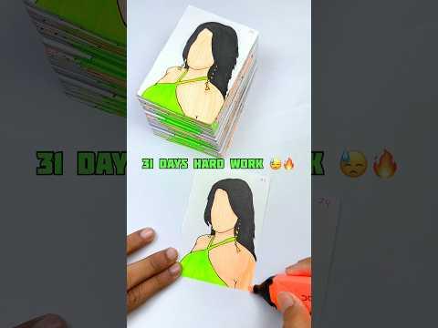 flip book Art by Taras Song #tarassong #viraldance #video #flipbookart #indianart #viralshort #short