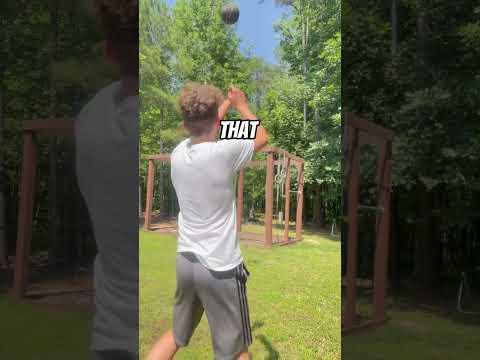 Should you play basketball without a backboard #shorts #basketball