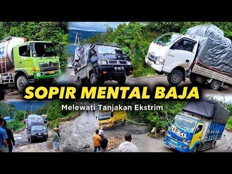 Sopir Mental Baja Melewati Tanjakan Ekstrim Di Batu Jomba || Kompilasi Terbaru