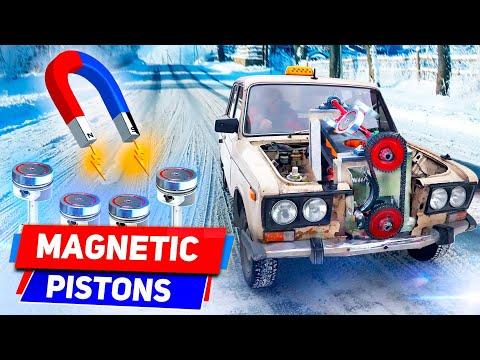 We use magnets as pistons - what will happen?