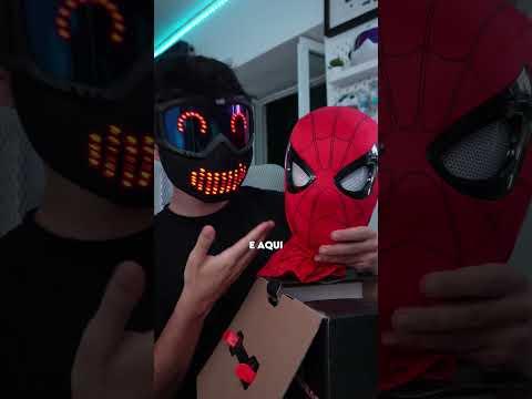 Máscara do Homem-Aranha por $10 INCRÍVEL!