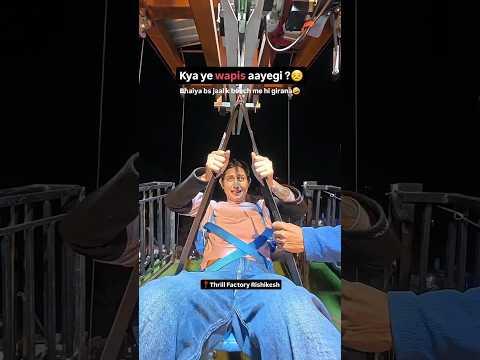 Scad Jump in rishikesh #shortsfeed #shortvideo #shorts #bungee #bungeejumping #jump #viralvideo #fun