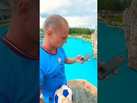 How Haaland Pulled Off That Bicycle Kick in a Waterpark