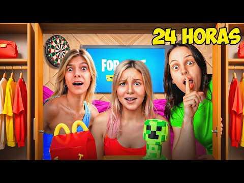 24 HORAS ENCERRADAS EN EL CLOSET !!!
