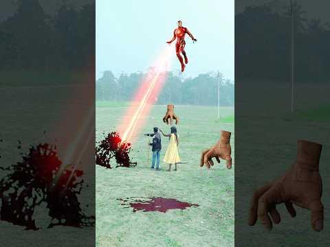 Iron Man vs Adam hand #ironman #funnyvideo #shorts