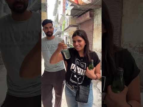 Bachpan Ki Yade Banta Cold Drink || Kanche Wali Bottle #ytshorts #indianstreetfood