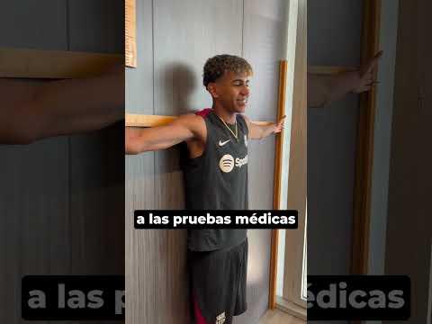 Lamine Yamal ha crecido 10 centimetros